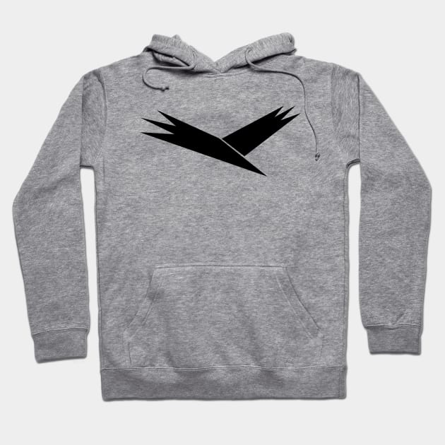 Paper bird Hoodie by KarabasClothing